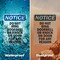 Signmission Do Not Ring Doorbell Or Knock OSHA Notice Sign, Plastic, 7in W x 10in L, 2PK OS-2PACK-NS-P-710-V-11356 - alternate 2